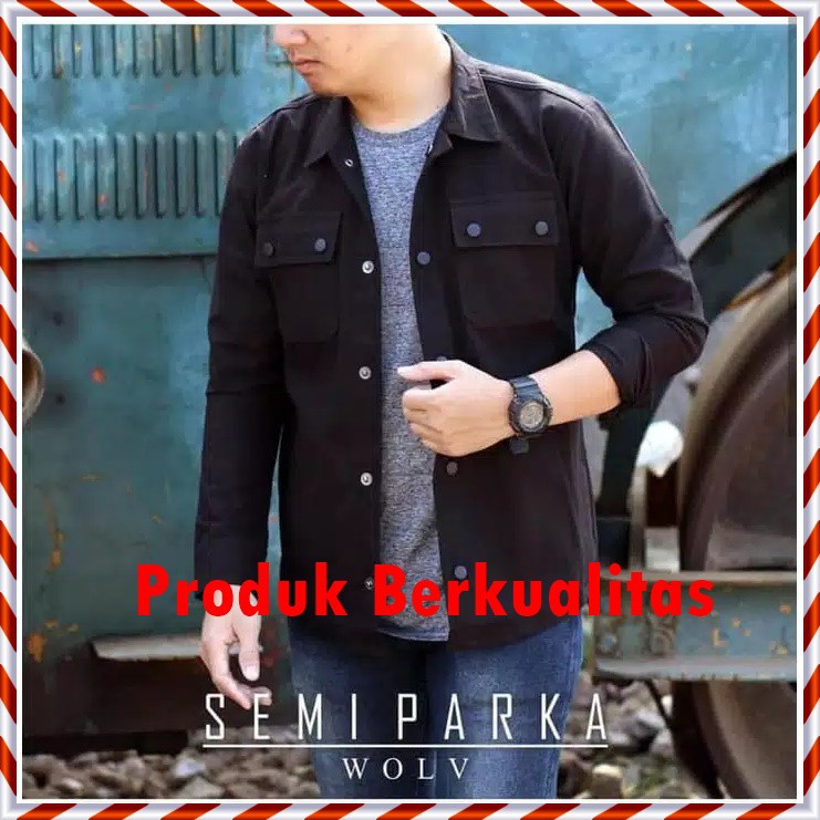 JAKET SEMI PARKA PRIA ORIGINAL TERBARU   Baju Pria - Baju Cowok - Baju Murah - Jaket Pria Murah