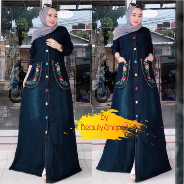 GAMIS JEANS SYS ELLE DRESS MIX BORDIR