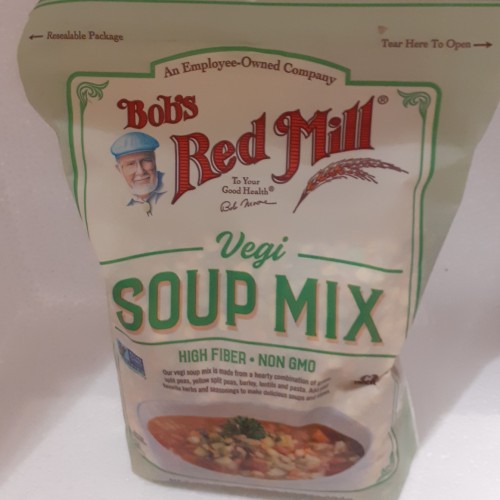 

Campuran Sup Bob's Red Mill Vegie Soup Mix 794g High Fiber Non GMO