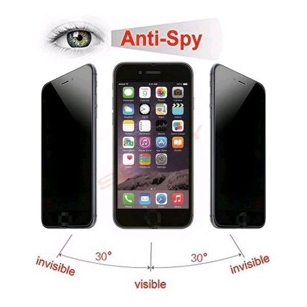 KOREAN Anti SPY Tempered Glass Reno 6.6 inch Privacy Screen Guard Anti Gores Reno 10xZoom ANTI INTIP