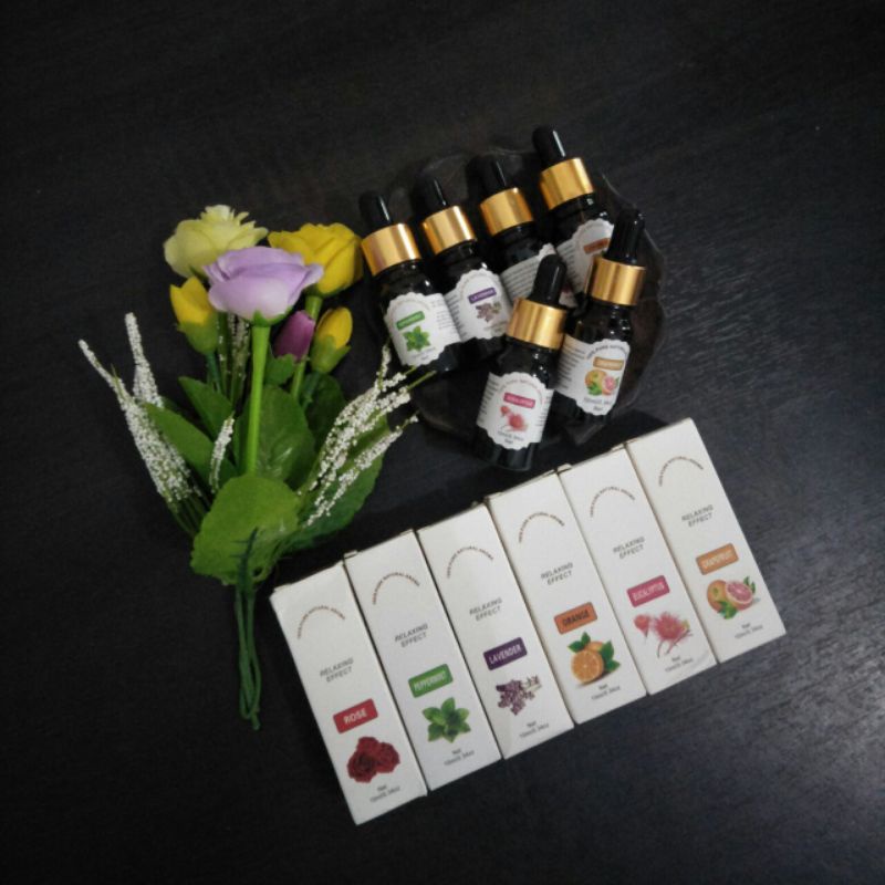 Essential Oil Aromatherapy Minyak Aromatherapy botol vivet10 mili