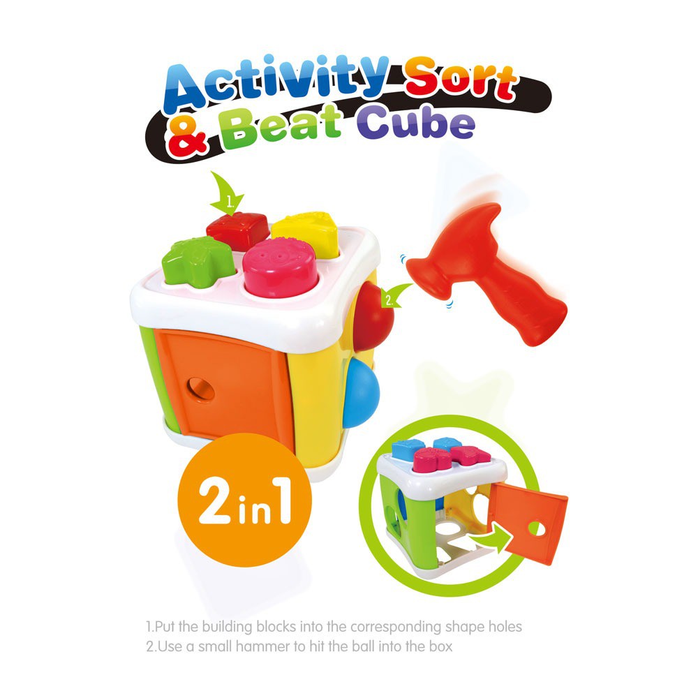PLOOPY ACTIVITY SORT AND BEAT CUBE
