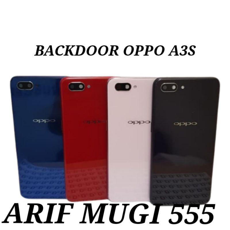 Back door Backcover Cesing Tutup Belakang Oppo A3S CPHI803 Original