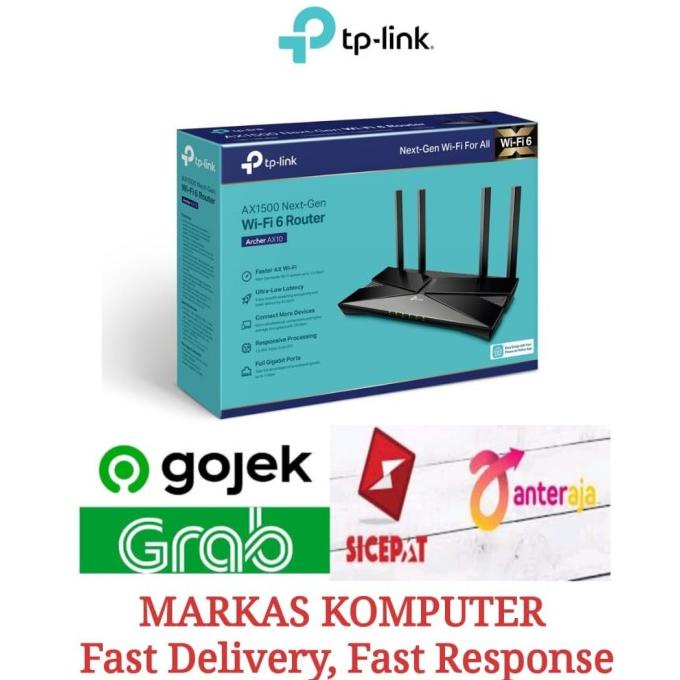 Tp-Link Archer Ax10 Ax1500 Wifi6 / Archer Ax 10 Ax1500 Wifi 6 Router Dinastore36