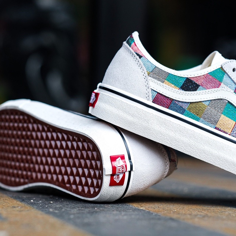 VANS STYLE 36 DECON SF WOVEN CHECKERBOARD “MULTICOLOUR” ORIGINAL 100%