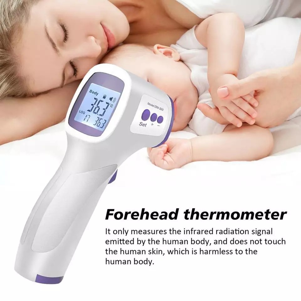 Thermometer Digital Suhu Badan Anak - Termometer 2 in 1 Ukur Suhu