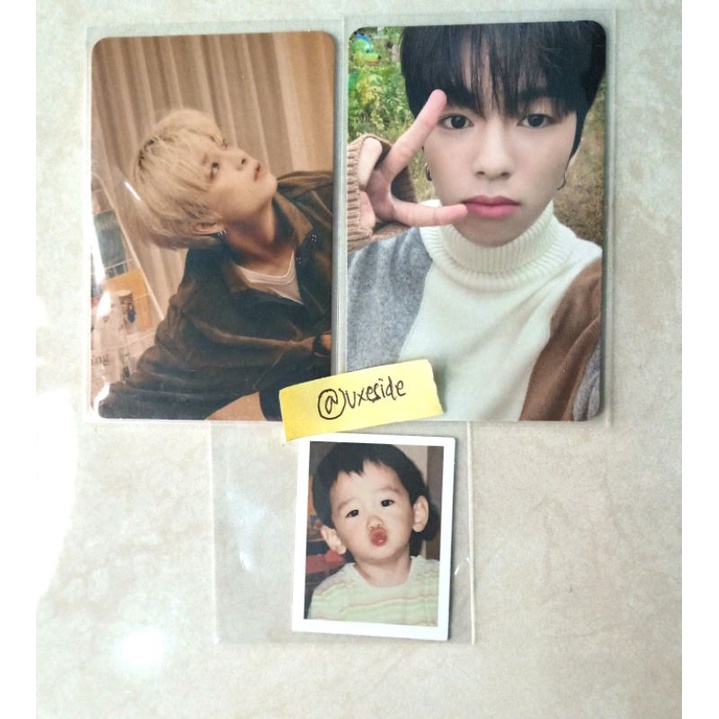 Ready Stock Pc album FA Asahi Jaehyuk Baby photo Mashiho pola unit Fa Choi Hyunsuk, Doyoung, Mashiho