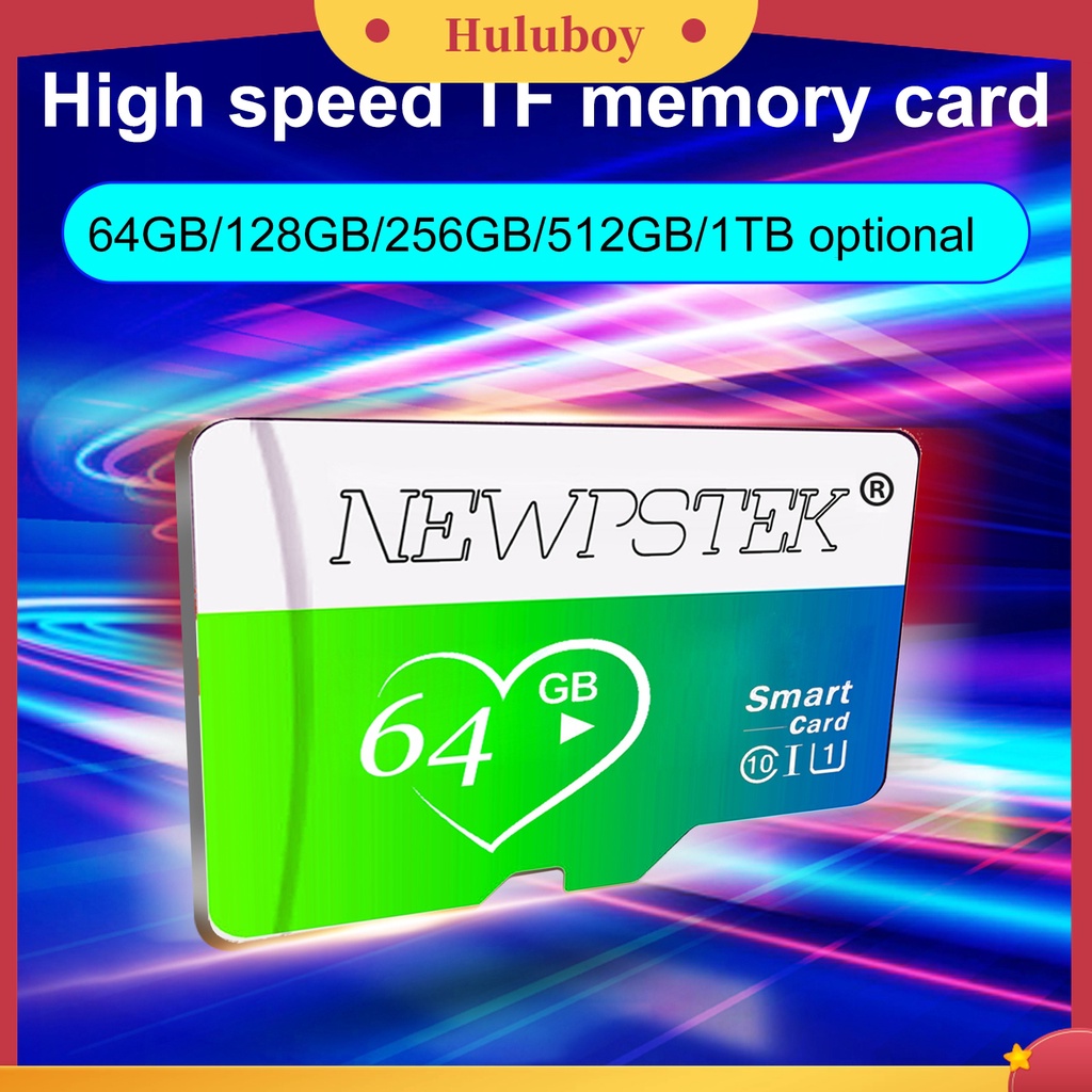 (Huluboy) Memory Card TF / SD Card 64GB / 128GB / 256GB / 512GB / 1TB Anti Air