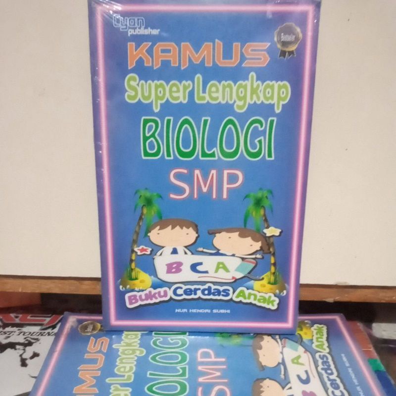 Buku Kamus - KAMUS Super Lengkap BIOLOGI SMP