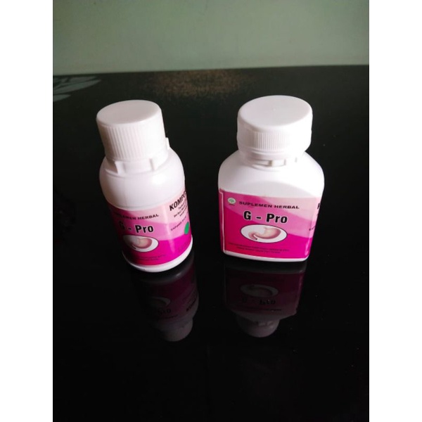 obat tradisional asam lambung terlaris paling ampuh G-PRO isi 60 kapsul