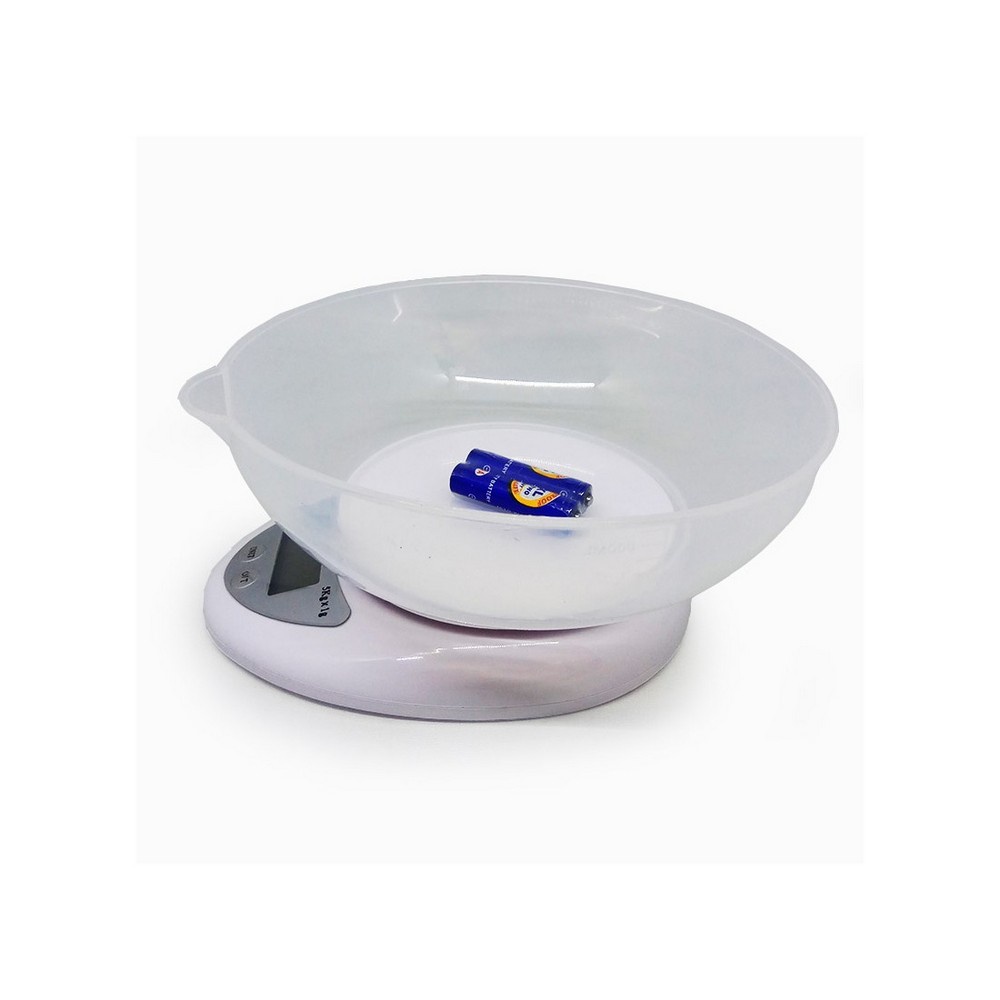 FM - Timbangan electronic Digital kue free baterai kitchen scale - Putih