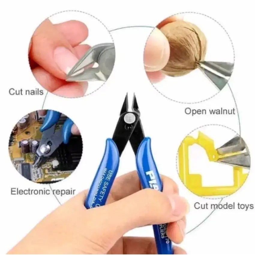 Tang PLATO Tang Potong Coil Kawat Kabel VAPE Vapor 5.0 inchi Multifungsi Wire Cutter Scissor