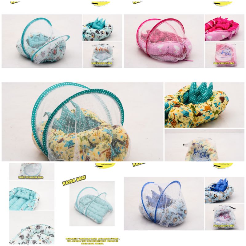 kasur bayi both baby nest premium kelambu bisa di lepas