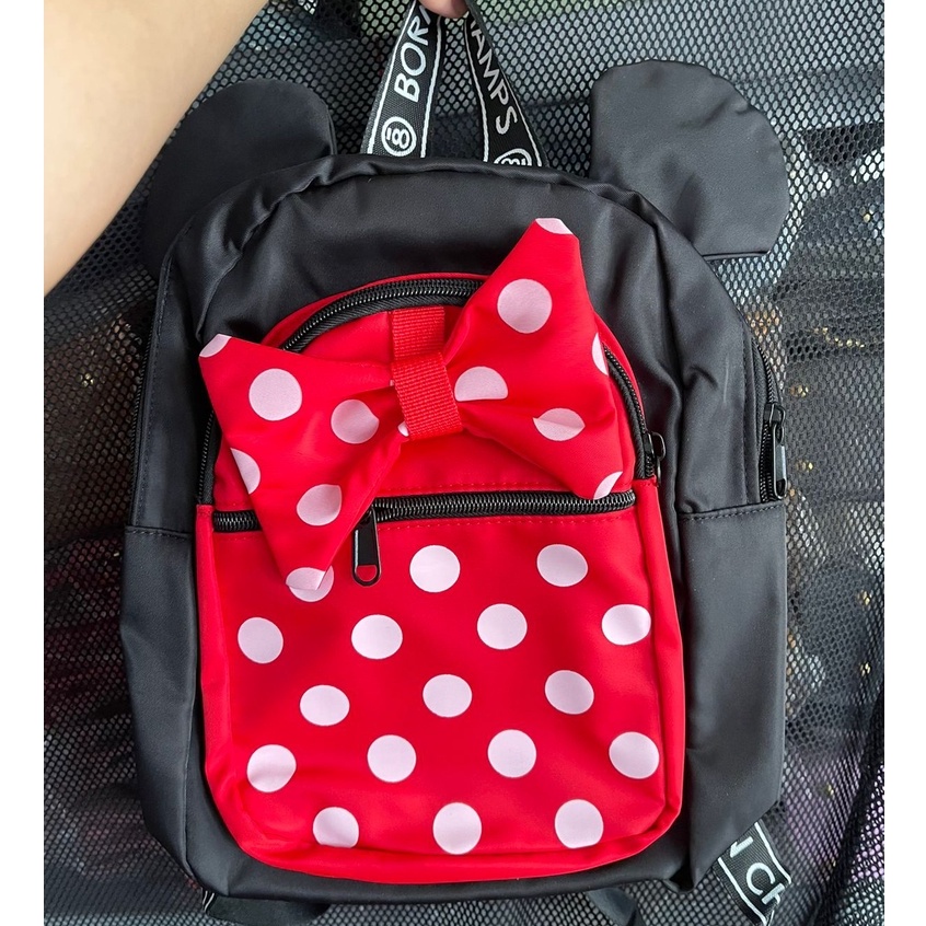 TAS RANSEL ANAK SEKOLAH MOTIF KARTUN MINNIE