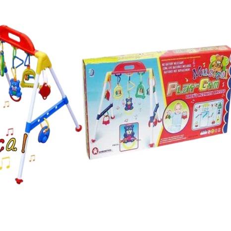 ❂ Mainan Edukasi Bayi Play Gym Anak Baby Musik Gantung Rattle Belajar Motorik Sensorik Murah 1 Tahun