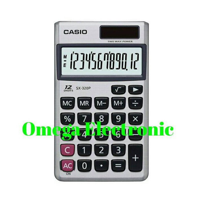 

Murah Casio SX-320P - Kalkulator Kantong Mini Pocket Calculator Dompet Elegan