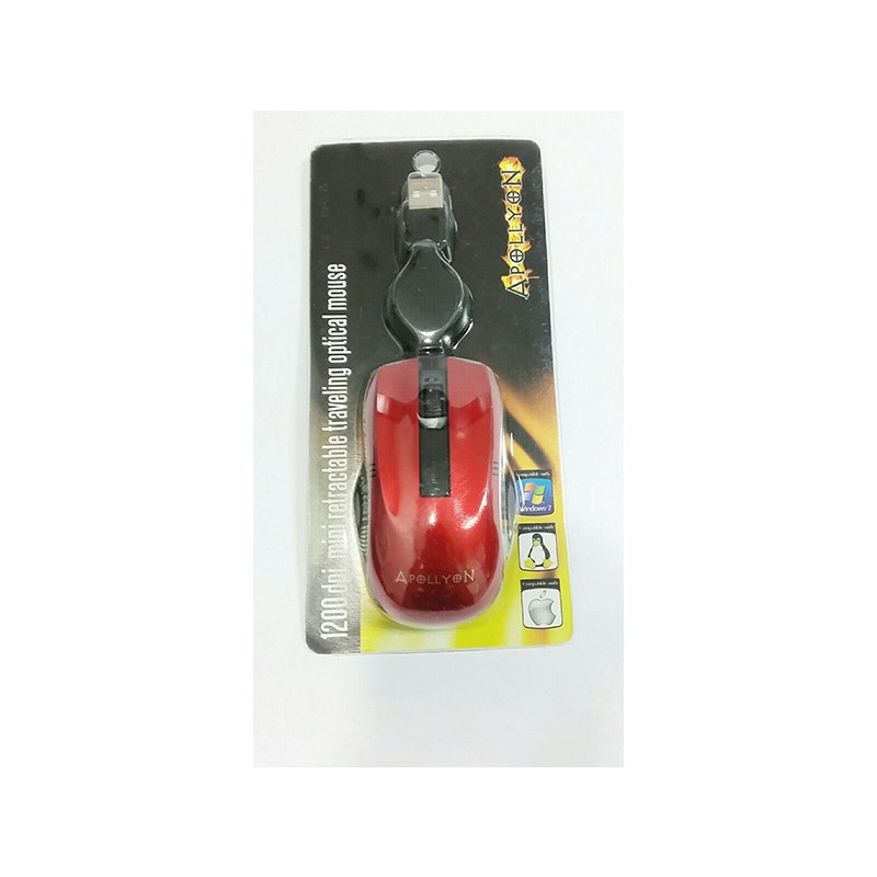 Apollyon Mouse USB Tarik (Packing Tray)