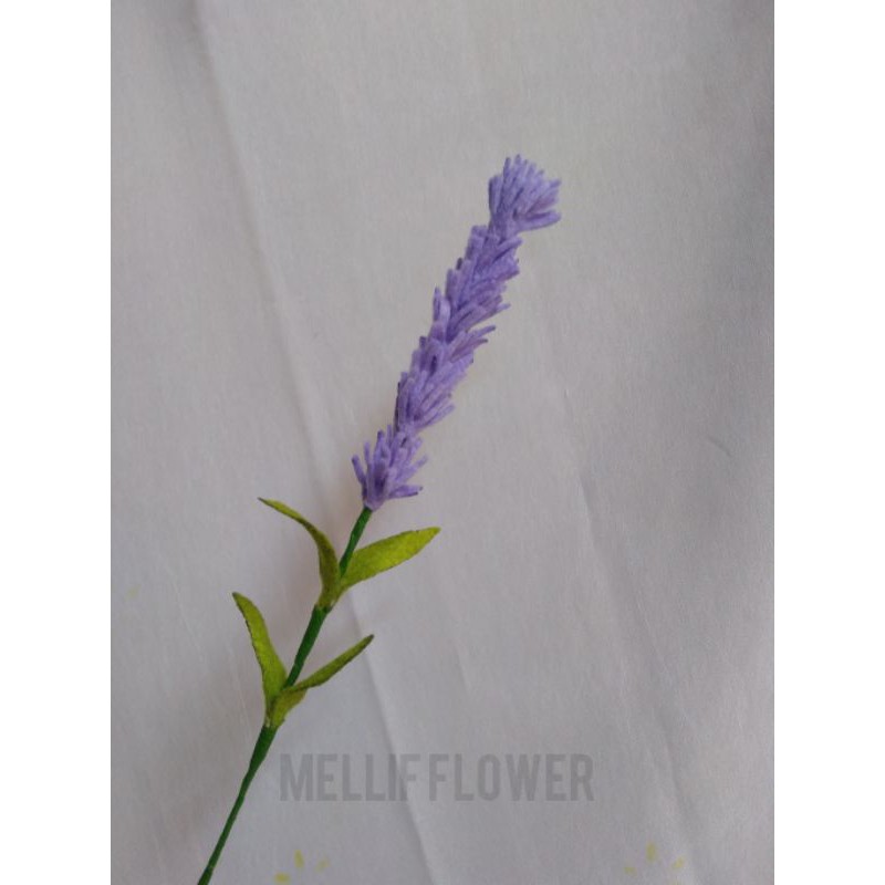 Jual Bunga Lavender Artificial Bunga Flanel Satuan Shopee Indonesia