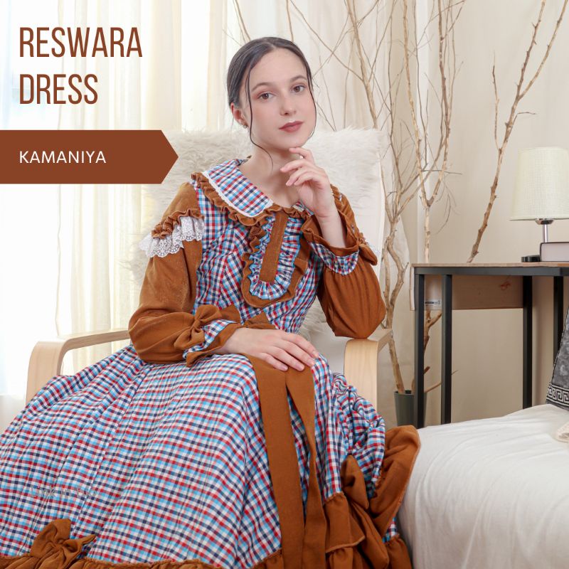 LONG DRESS KAMANIYA RESWARA