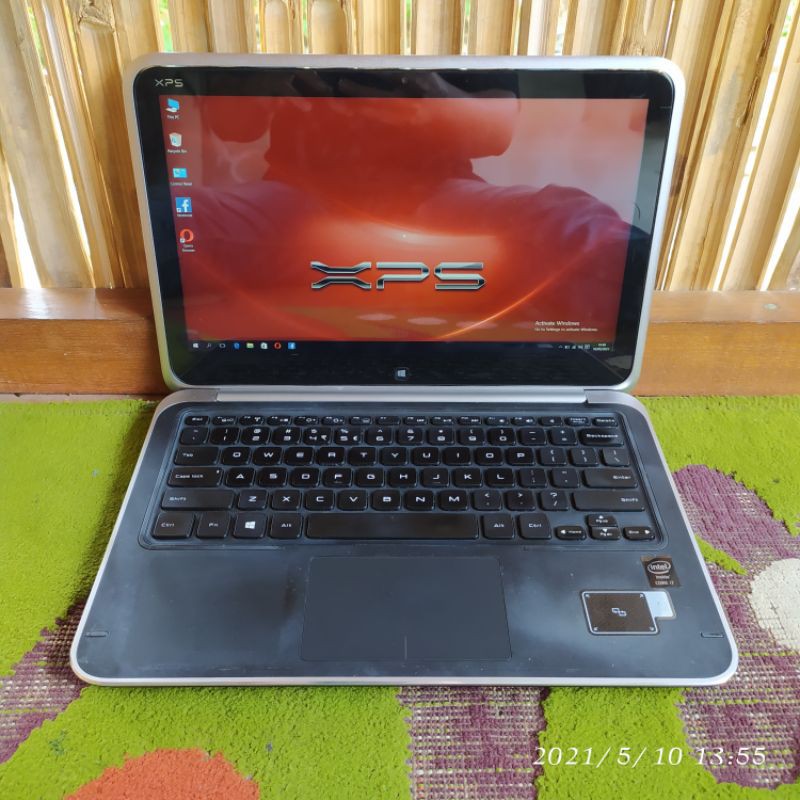 laptop dell slim core i7 ram 8gb ssd256gb