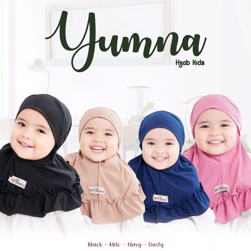 YUMNA HIJAB KIDS INSTANT HIJAB SISTER