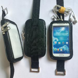 Holder Handphone Sepeda motor  Holder Hp Motor  Holder Gps Motor Pouch Terlaris