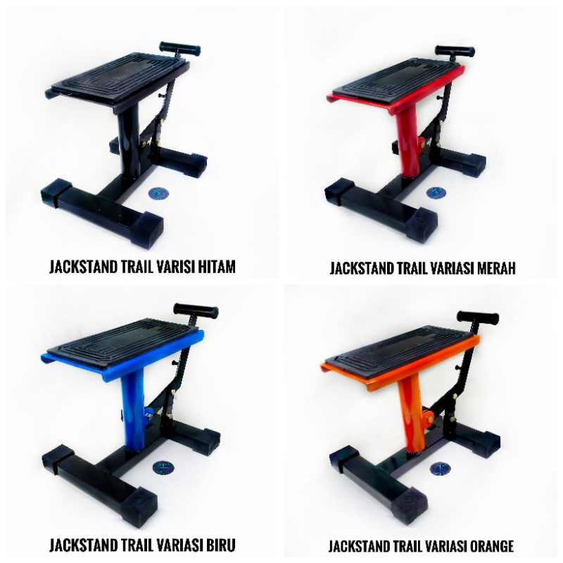 [BEST QUALITY] JACKSTAND PADDOCK TRAIL CROSS UNIVERSAL / jack stand padok pedok jagrak jagang standar besi trail cross crf klx wr universal