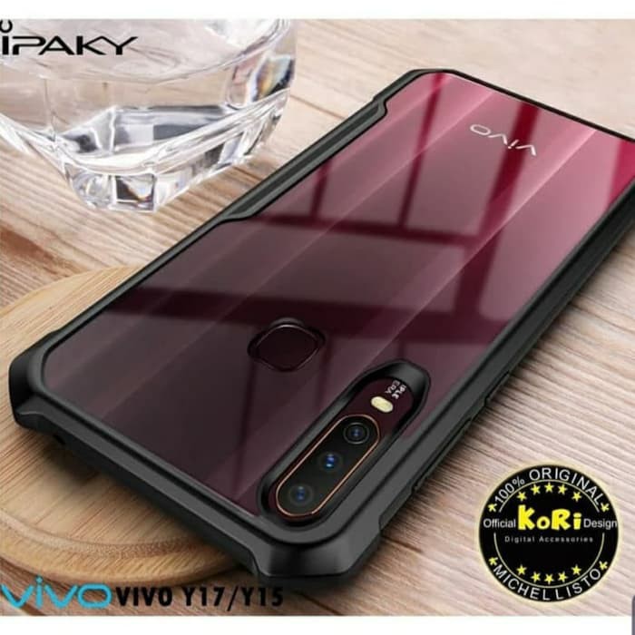 VIVO Y11/Y12/Y12i/Y15/Y17/Y19/S1/S1 PRO/Z1 PRO/V9 CASE SOFT IPAKY HARD CLEAR TRANSPARANT