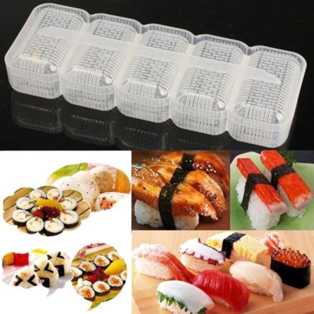 [Elegan] Cetakan Cute Maker Cookie Mould Toast 5roll Home Cooking Rice Ball Bread