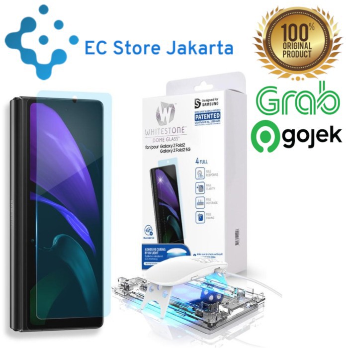 Whitestone Dome UV Tempered Glass Samsung Galaxy Z Fold2 Fold 2 Z fold