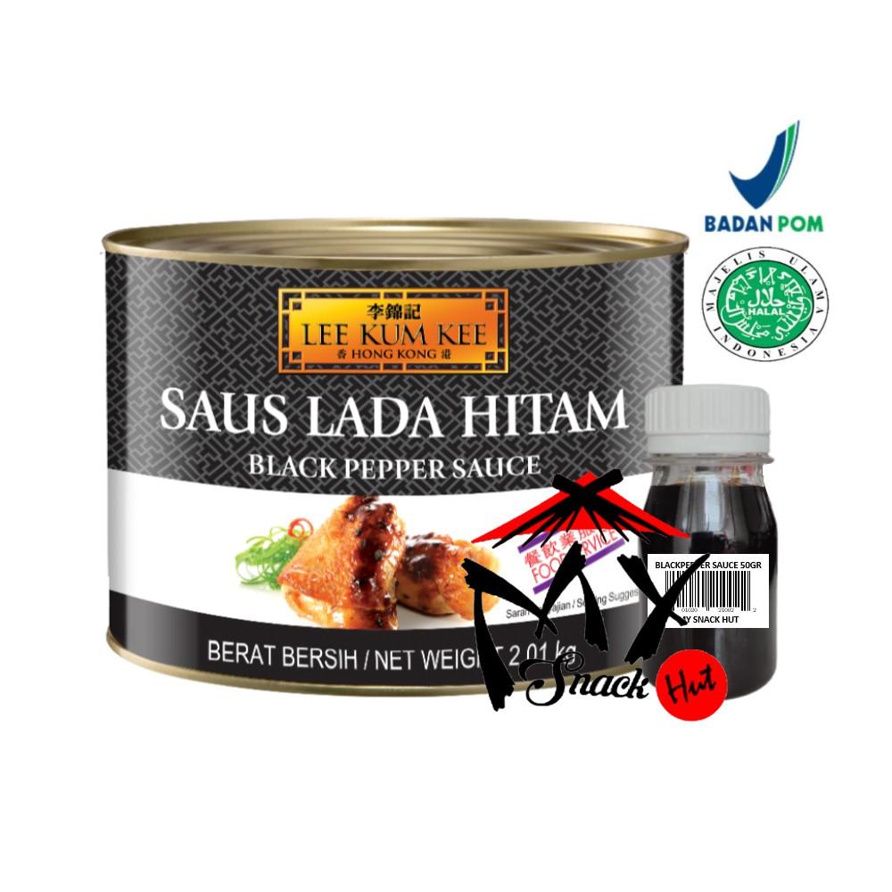 

BLACKPEPPER SAUCE 50GR - LEE KUM KEE BP SOS - SAUS SAOS SAPI LADA HITAM MERICA HITAM BLACK PEPPER HALAL MUI Berkualitas