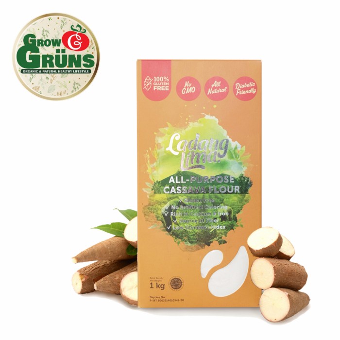 

Ds11D Tepung Singkong (All Purpose Flour) Ladang Lima - Gluten Free G6B040B