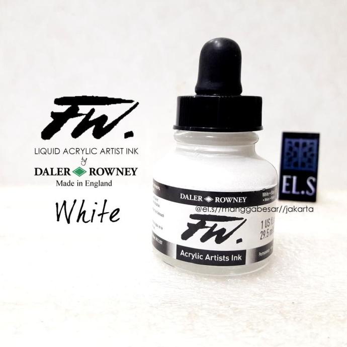 

BISA COD Daler Rowney FW ink White ( Cat Akrilik )/CAT AKRILIK SET/CAT AKRILIK SET 24 WARNA/CAT AKRILIK PASTEL/CAT AIR/CAT AIR LUKIS SET/CAT AIR GIOTTO/KUAS LUKIS 1 SET/KUAS LUKIS KECIL/KUAS LUKIS LENGKAP/KANVAS LUKIS/KANVAS LUKIS SKETSA/KANVAS LUKIS