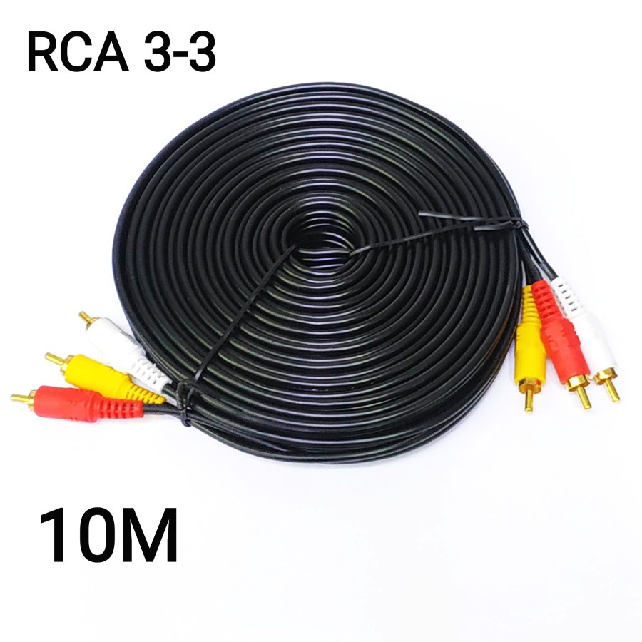 Kabel AV 3 RCA 10M