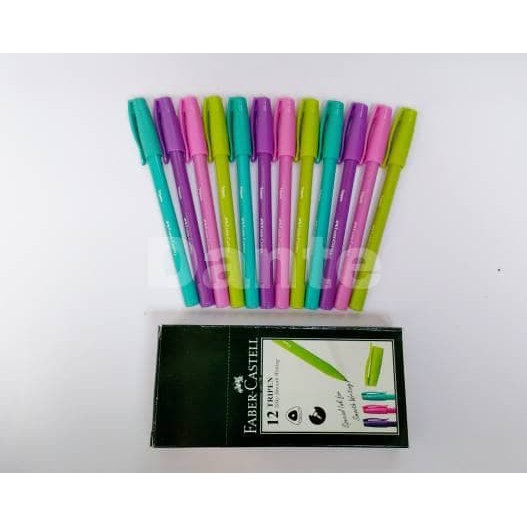 

NEW STOCK PULPEN TRIPEN FABER CASTELL ( PER LUSIN )