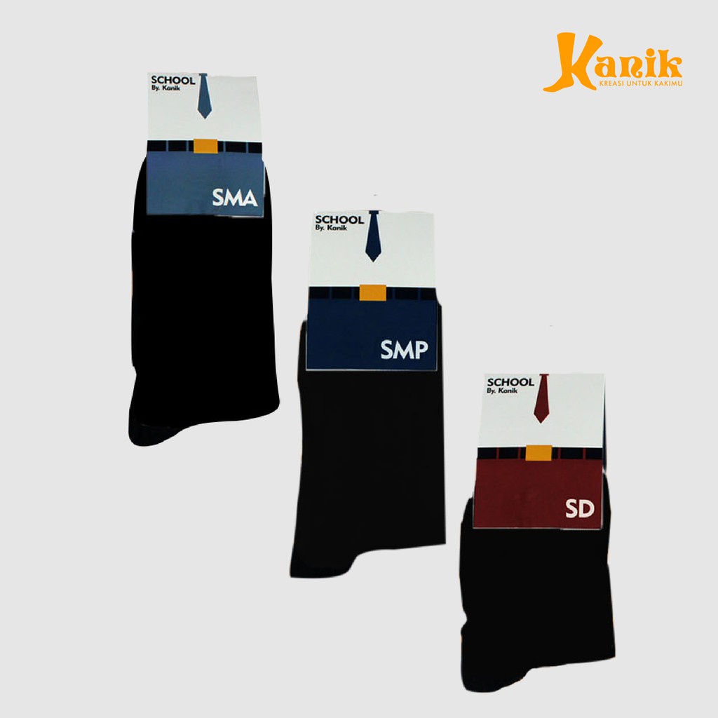 Kaos Kaki Kanik School SD SMP SMA | Kaos Kaki Anak Sekolah