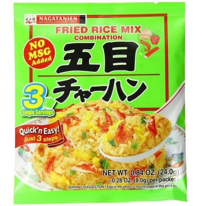 

Nagatanien Fried Rice Mix Seasoning Bumbu Nasi Goreng Kombinasi Jepang