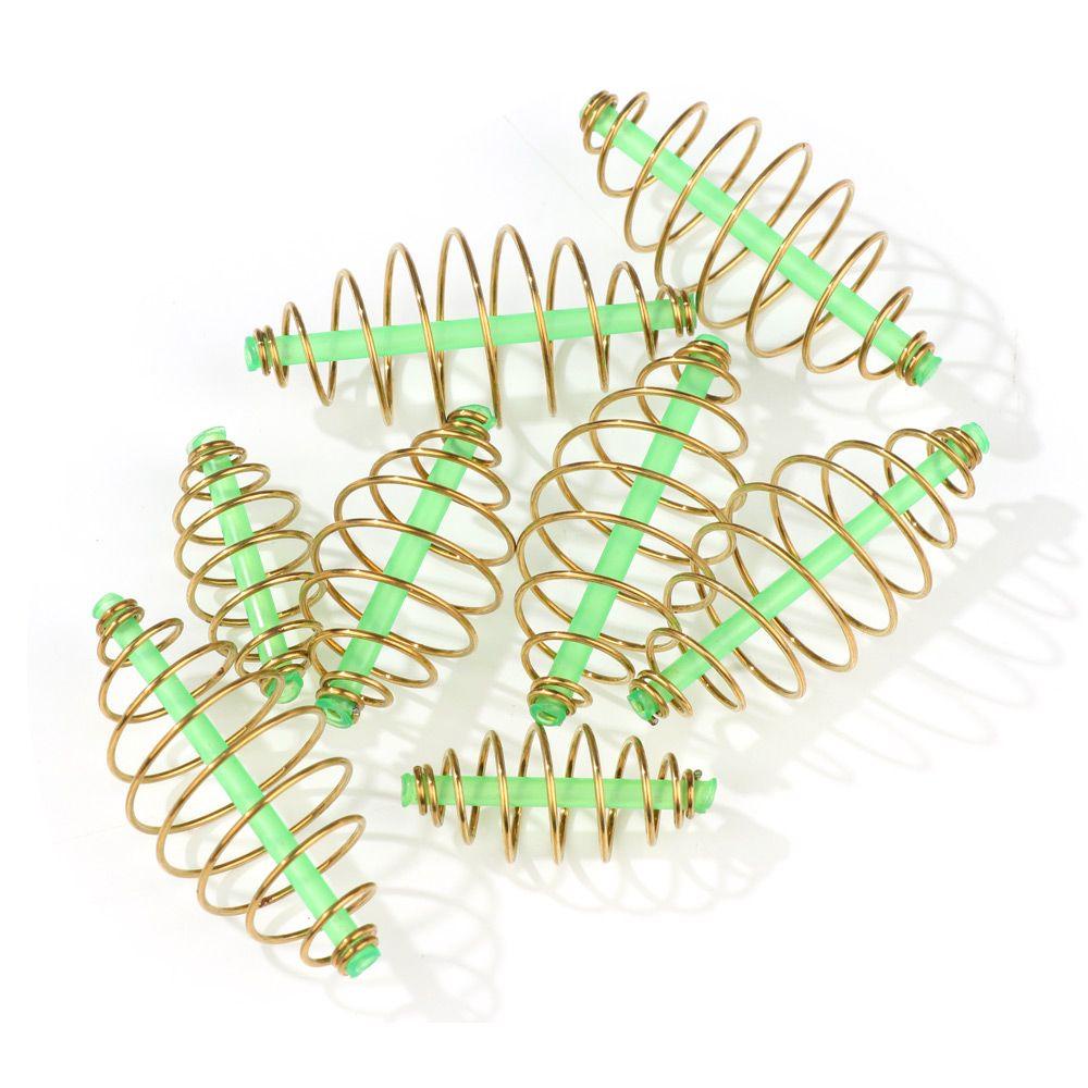 Suyo 10pcs / Set Umpan Pancing Ikan Bahan Stainless Steel Kualitas Tinggi