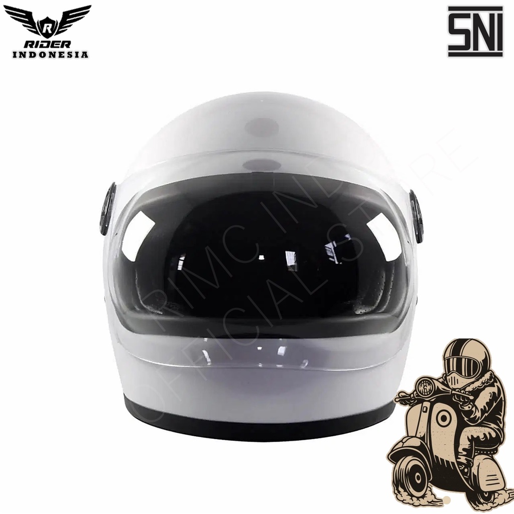 Helm Full Face Paket Ganteng Gringgo  Murah