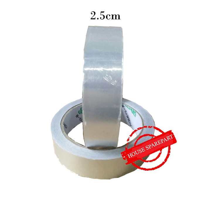 ALUMINIUM FOIL TAPE ISOLATIF LAKBAN TAHAN PANAS UKURAN 2.5CM