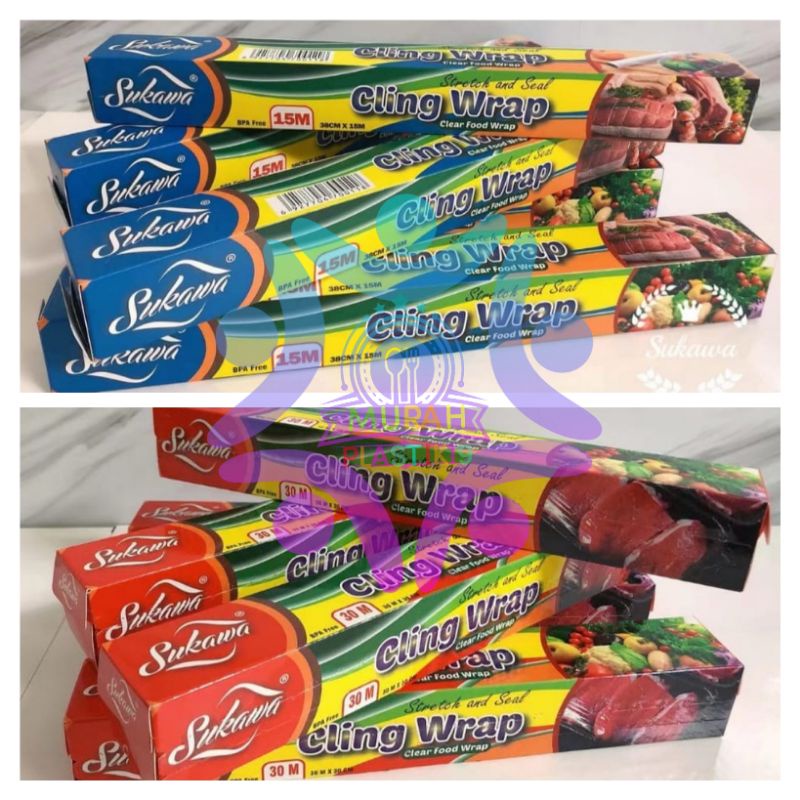 Jual Plastik Wrapping Makanan Cm X M Cm X M Plastik Wrap Buah Shopee Indonesia