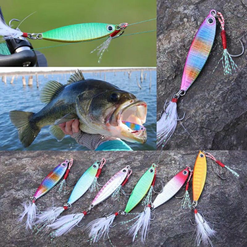 ( L08 ) Lure metal zig swimbit 10 grm dan 16.grm