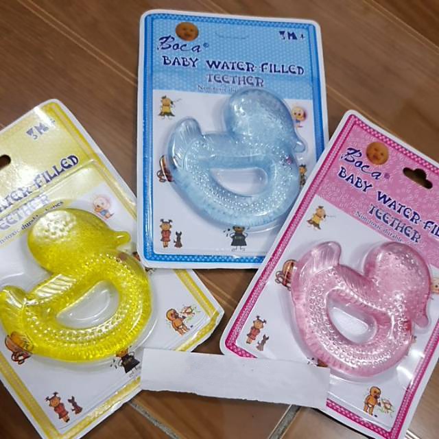 Teether Bayi - Mainan Gigit Bayi - Gigitan Bayi Karet - Mainan Edukasi Anak