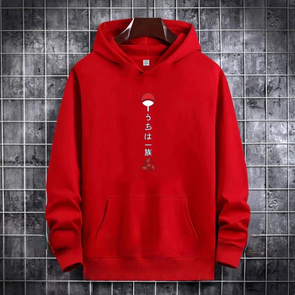 SWEATER HOODIE UCHIHA / HOODIE MURAH TERLARIS / HOODIE POLOS / HOODIE PRIA DAN WANITA / UNISEX