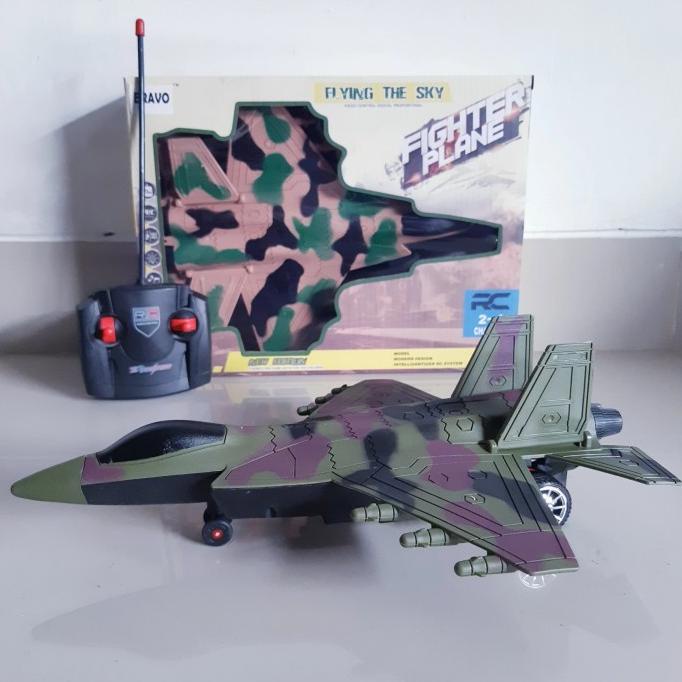 RC JET TEMPUR MILITER - REMOTE CONTROL PESAWAT ANAK REMOT KONTROL - R