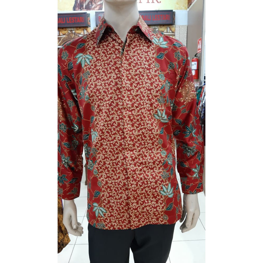 Bali Lestari |BSKL|Batik Pria Semi Sutra