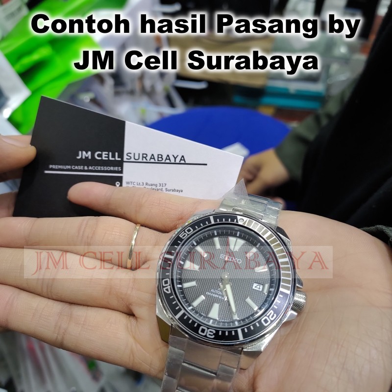 Anti Gores Tempered Glass Untuk Jam Tangan SEIKO SAMURAI Series