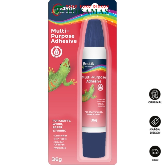 

READY !! LEM MULTI PURPOSE ADHESIVE 36G BOSTIK
