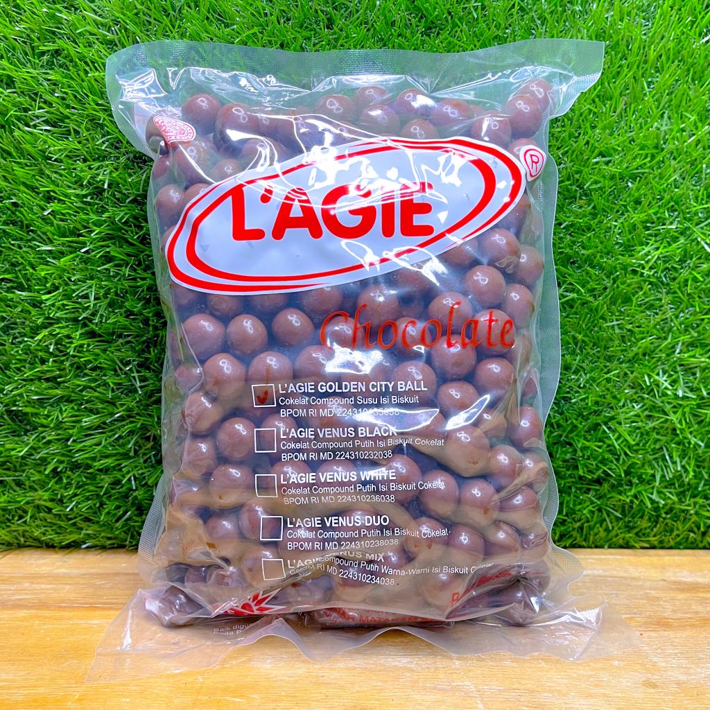 

Lagie Golden City Ball 1 Kg / Choco Ball / Bukan Chic Choc / Promo