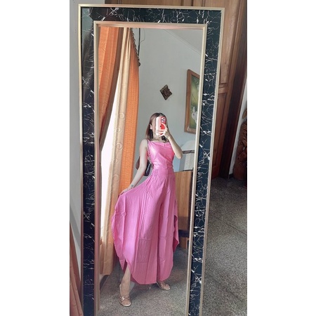 Setelan Wanita, Dress Pantai, Summer Dress, Dress Putih, White Dress Wanita